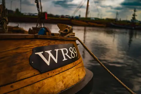 Botters in haven Harderwijk
