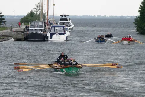 Sloeproeiwedstrijd Aaltjesdagen Harderwijk