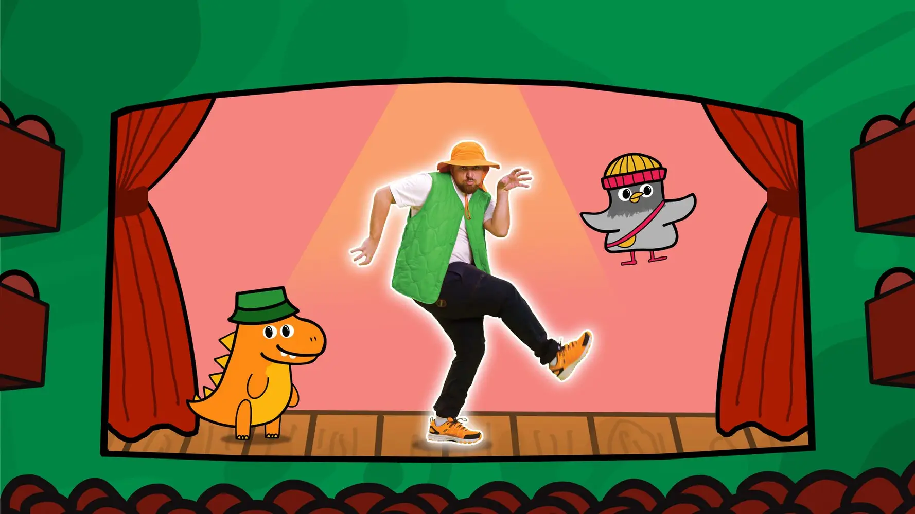 GRRR.. ik ben een boze dino!