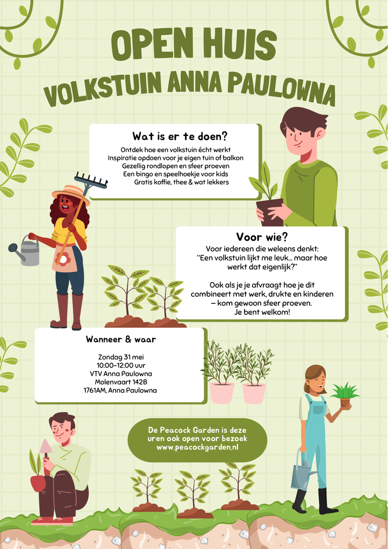 Open huis Volkstuinvereniging Anna Paulowna
