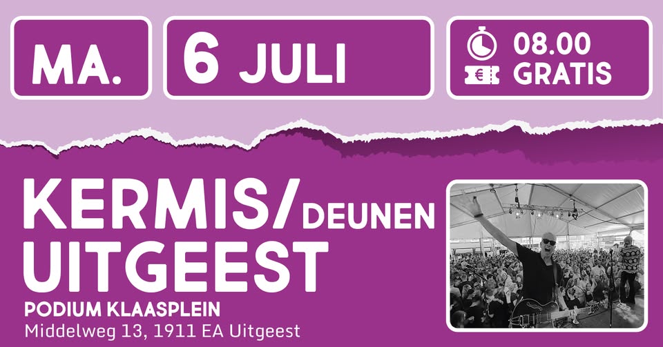 Kermis/Deunen Uitgeest – Podium Klaasplein