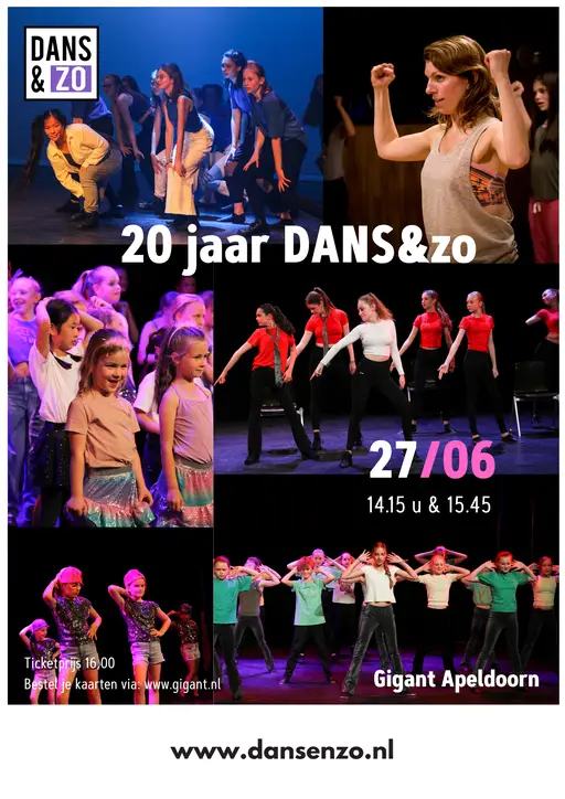 20 jaar DANS&zo – Dansschool DANS&zo