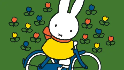 Nijntje op de fiets
