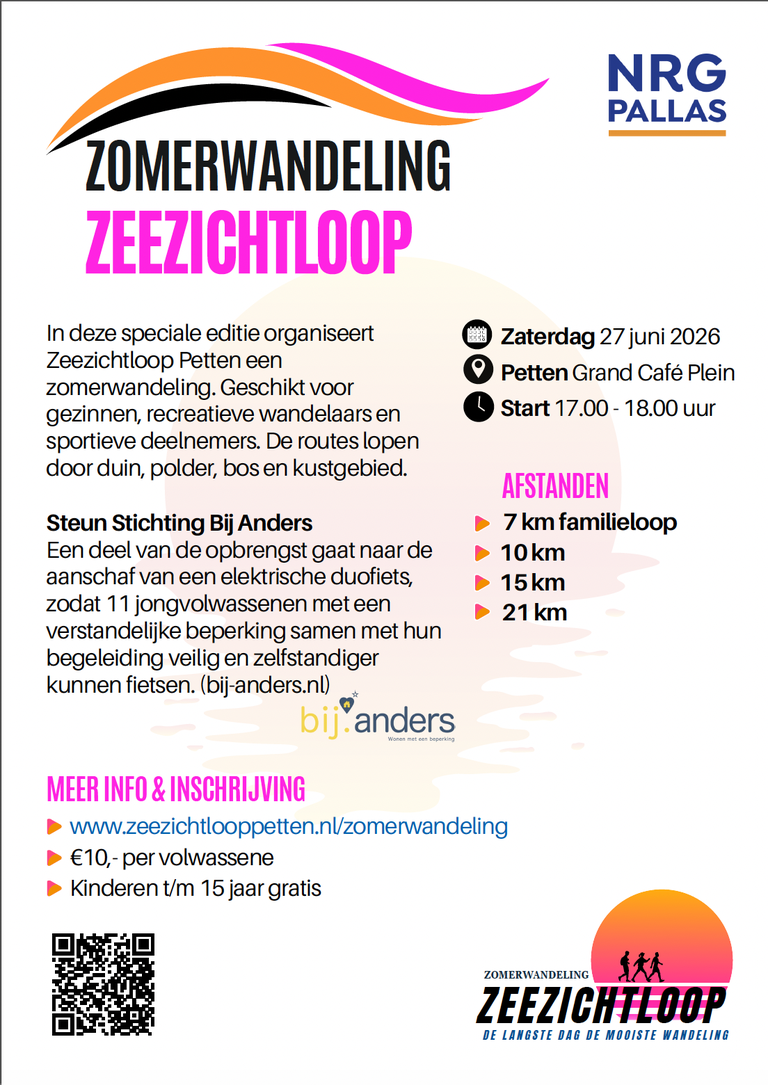 Zeezichtloop Petten Zomerwandeling 2026