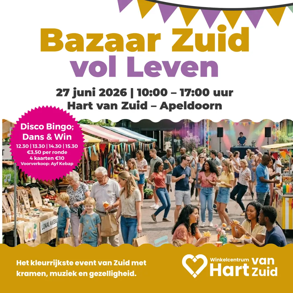 Bazaar Zuid vol Leven – 27 juni 2026