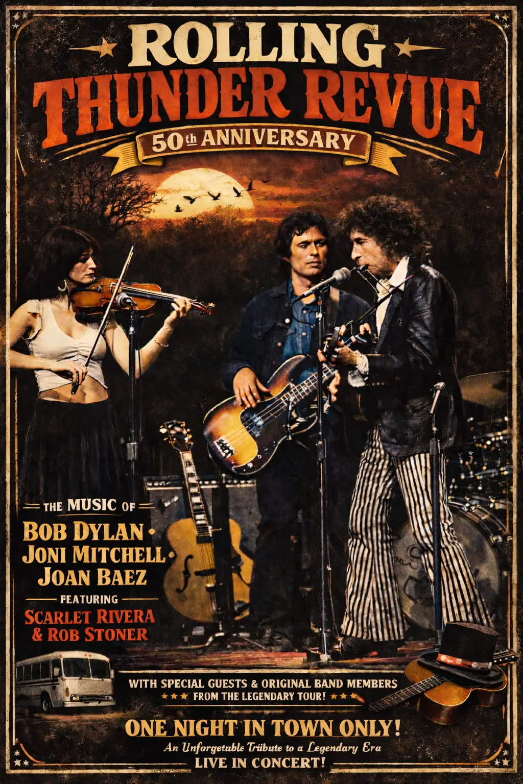 The Rolling Thunder Revue Concert