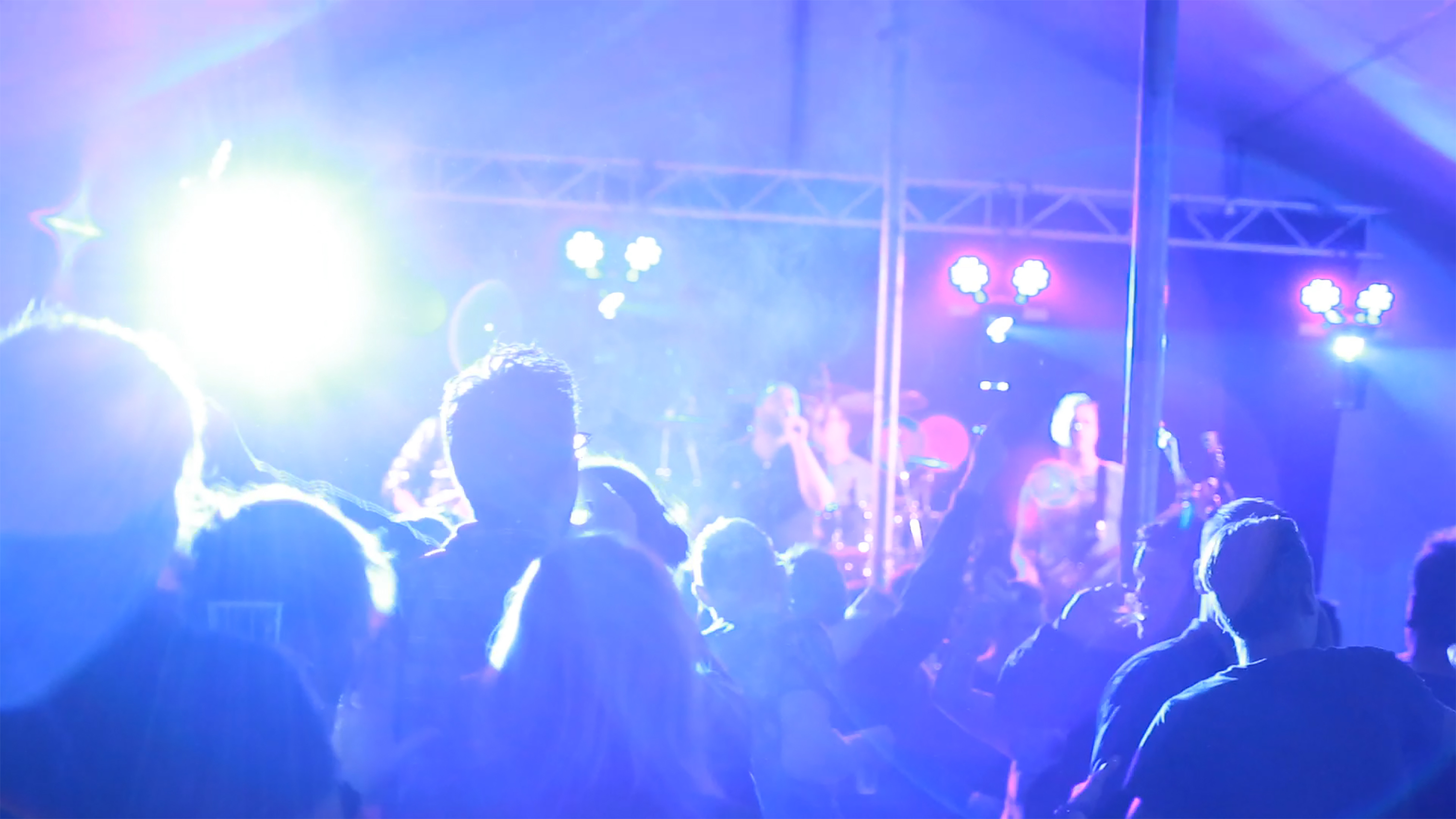 Een liveshow van Coverband Lynx