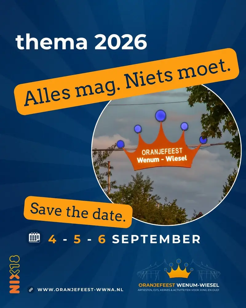 Oranjefeest Wenum Wiesel
