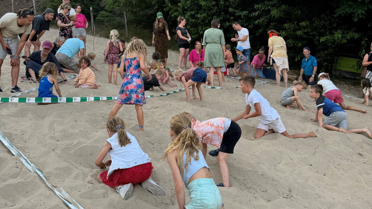 Schatgraven op het Klimduin