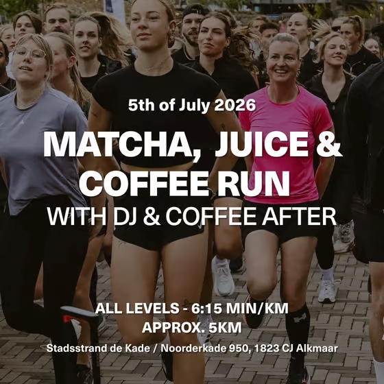 Matcha, Juice & Coffee Run