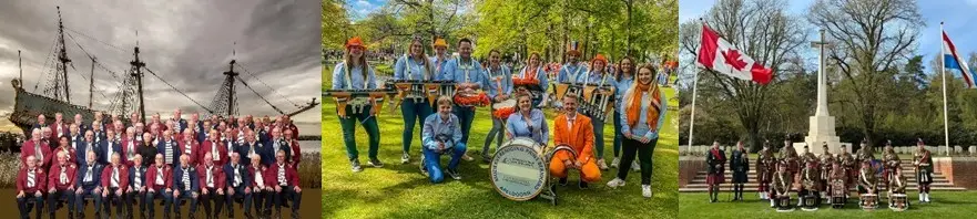 Sokken, Samba & Schotse Klanken op het Raadhuisplein.