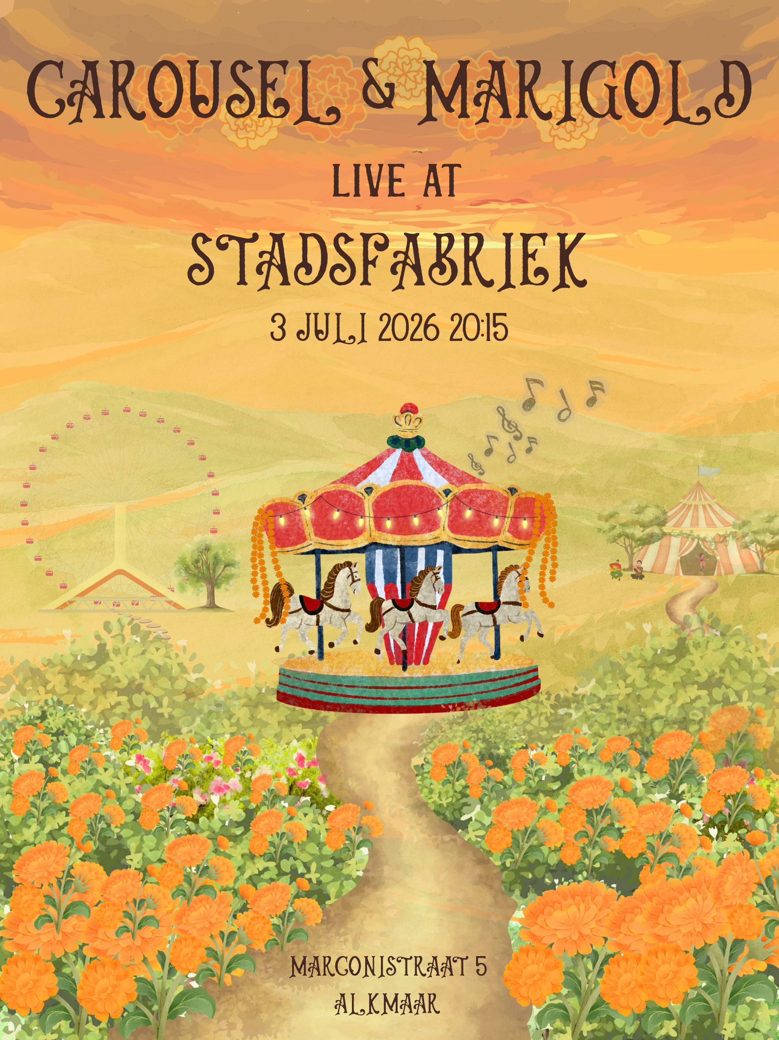 Live | Carousel en Marigold