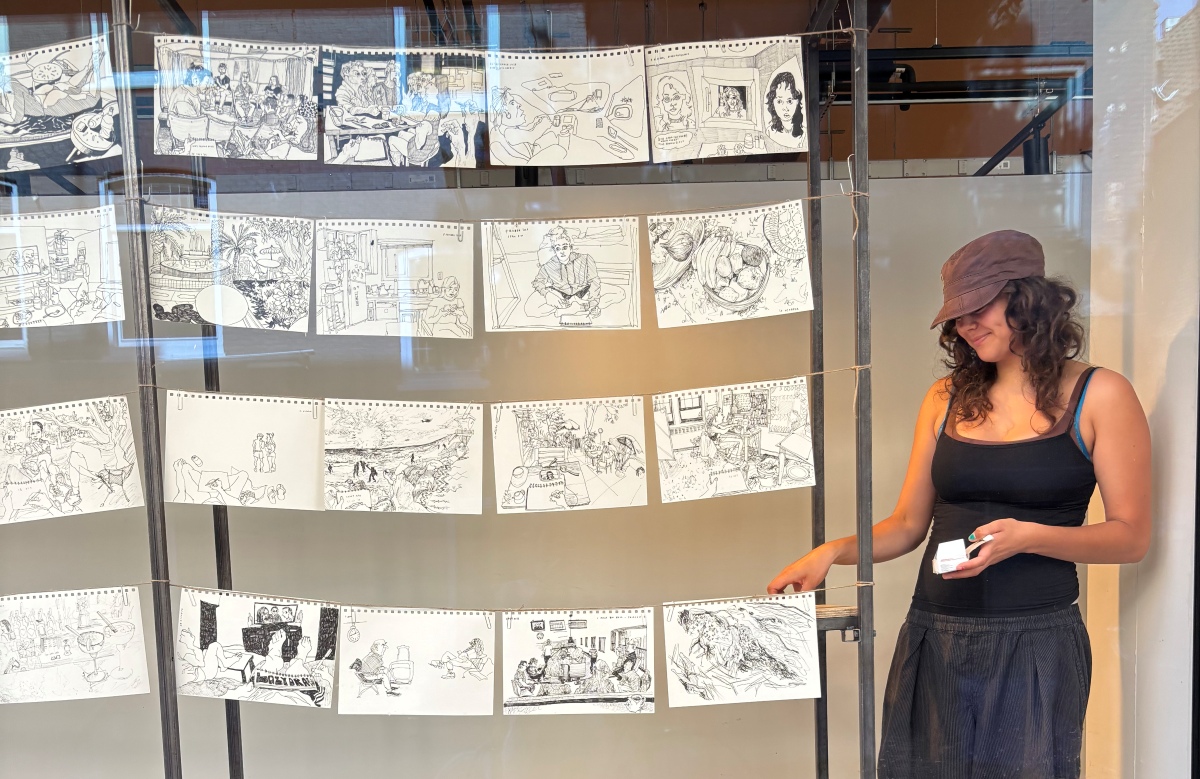 Raamexpositie Zena-Rae