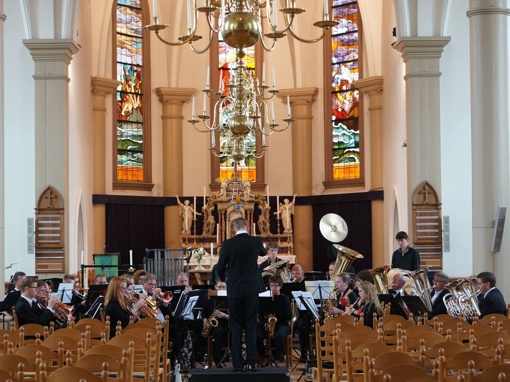 Seizoensafsluiting in de Sint Agneskerk