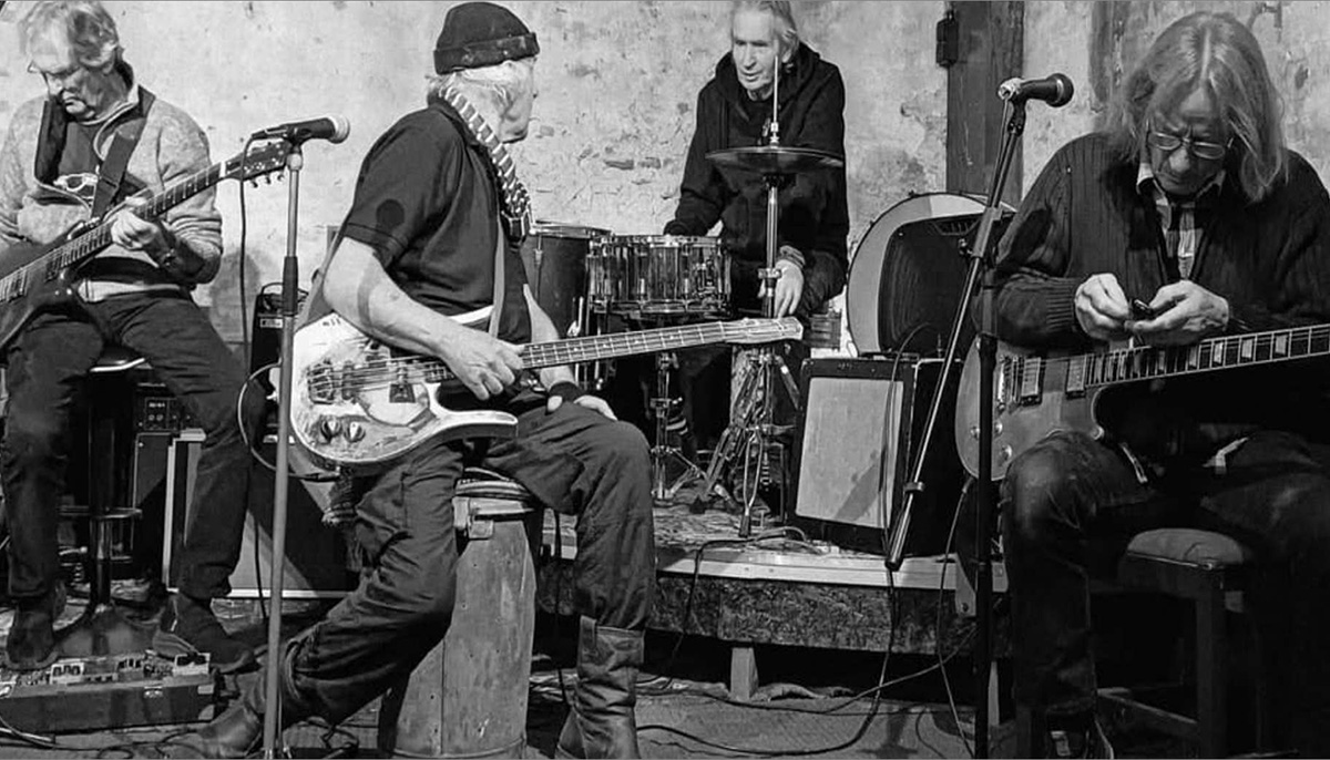 Blues on the ceiling