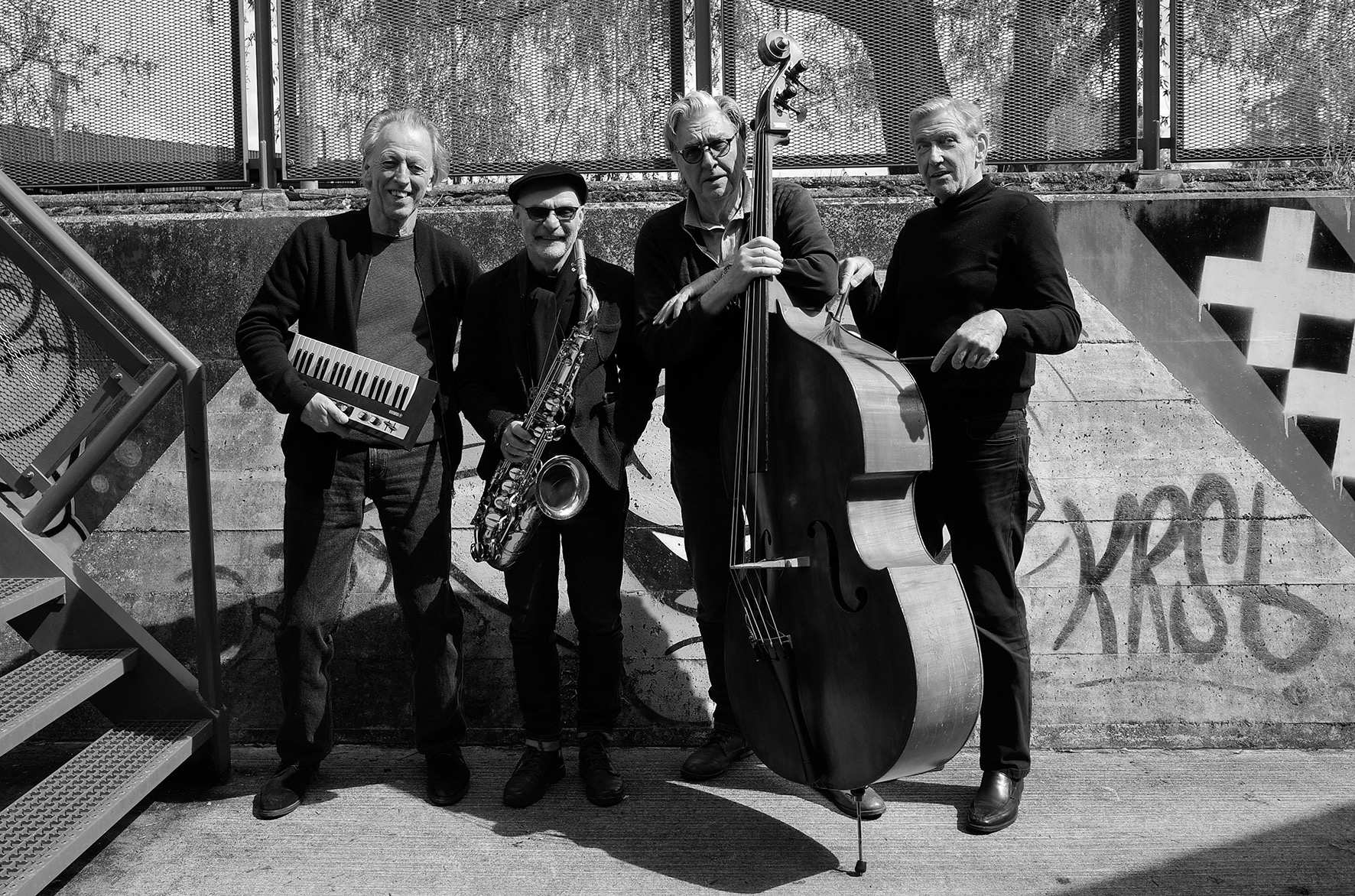 Jazzz in galerie Klein Zwitserland in Schoorl