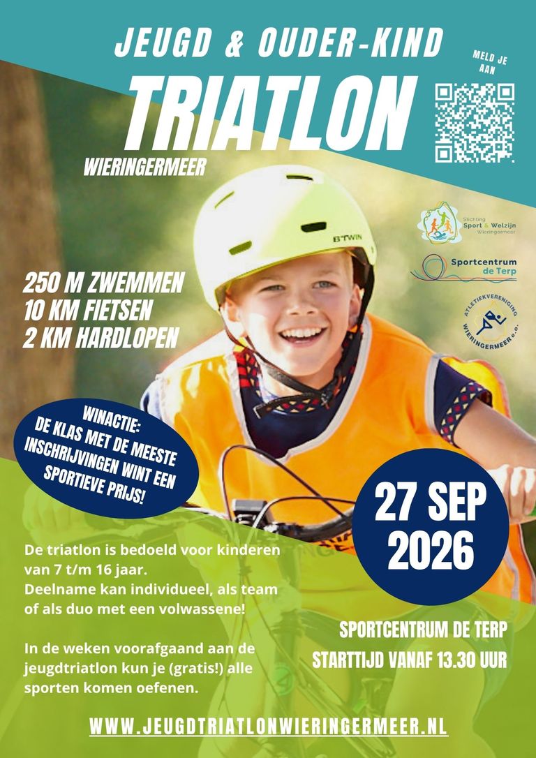 Jeugd- & Ouder-kind Triatlon Wieringermeer