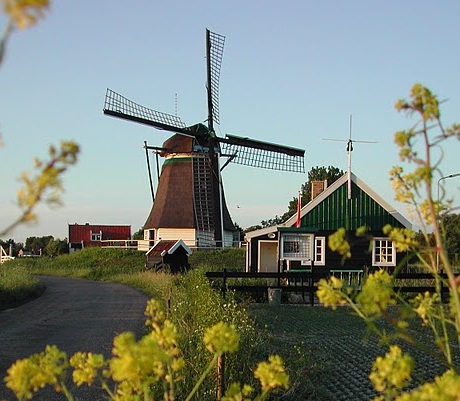 Korenmolen en molenwinkel De Oude Knegt Akersloot