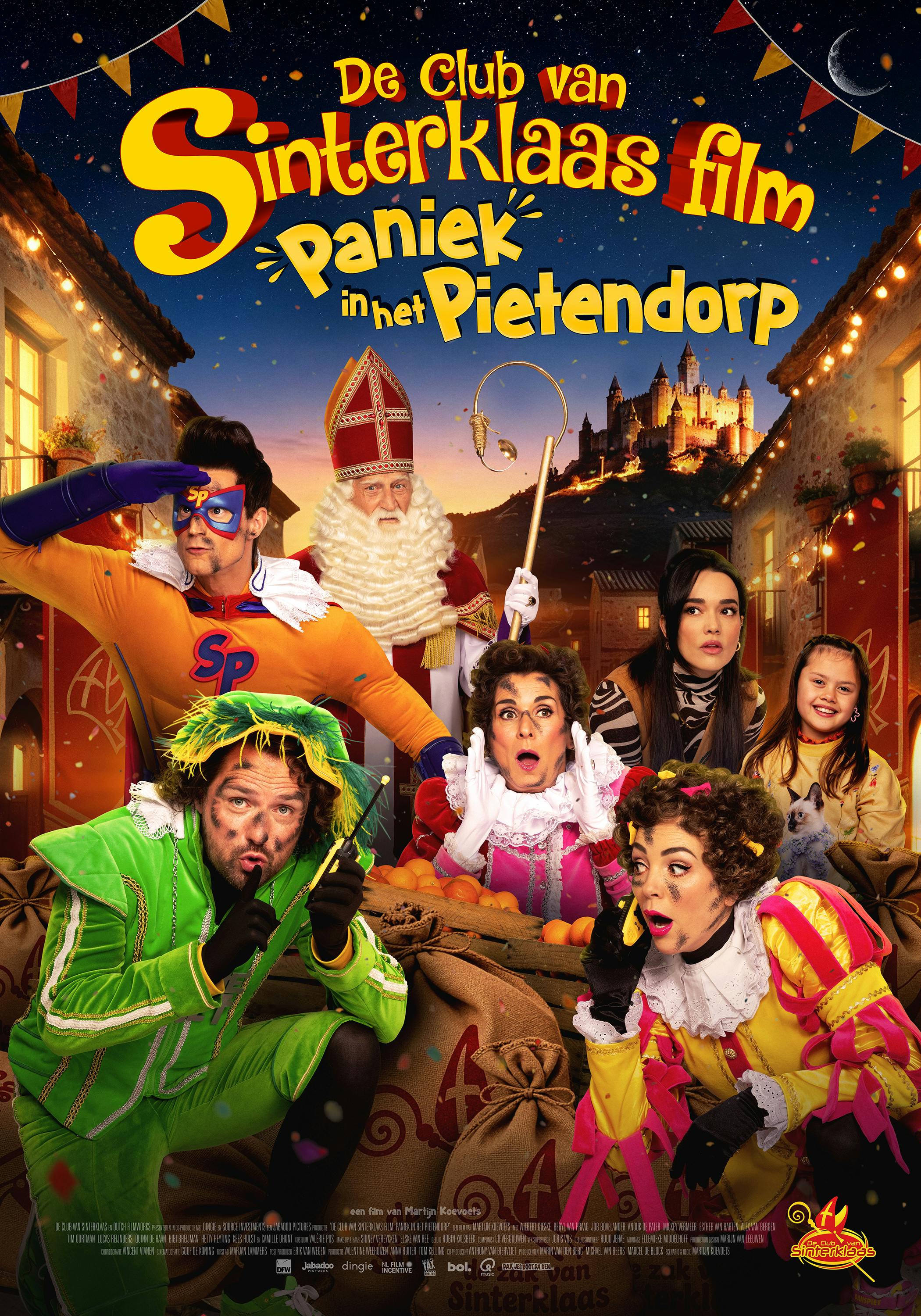 De club van Sinterklaas film: Paniek in het Pietendorp