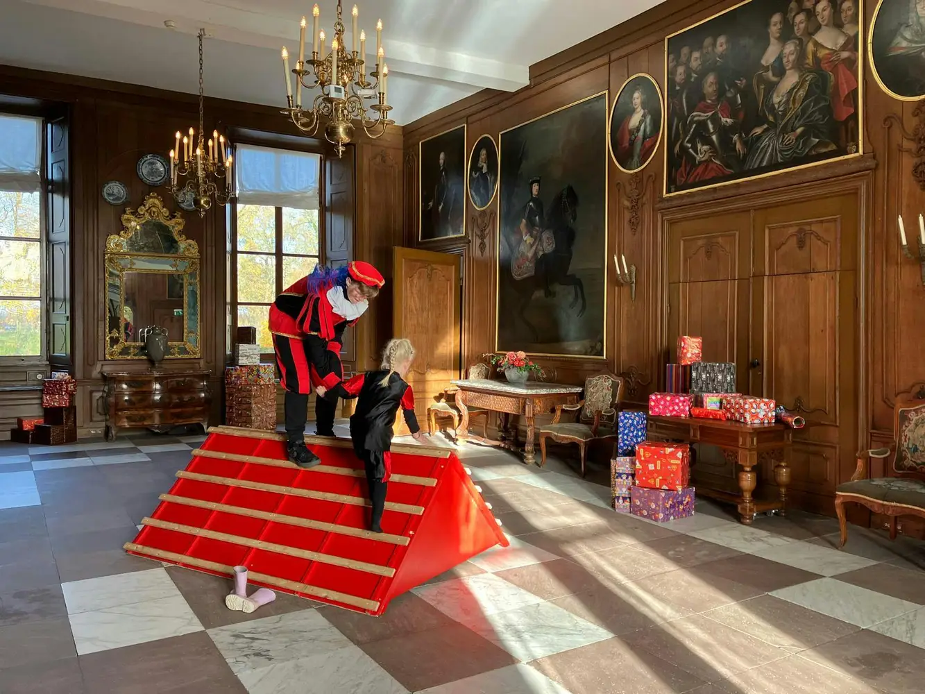 Bezoek de Sint