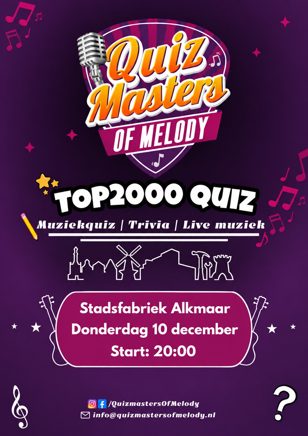 Quizmasters of Melody - Top 2000 Quiz