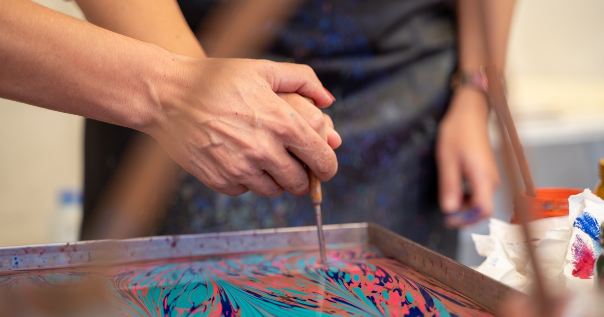 Workshop Ebru Art – door het Rumi Kunst Instituut