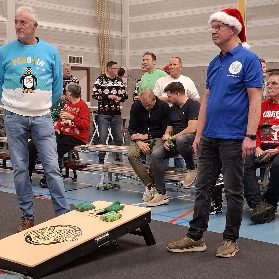 Cornhole-kersttoernooi