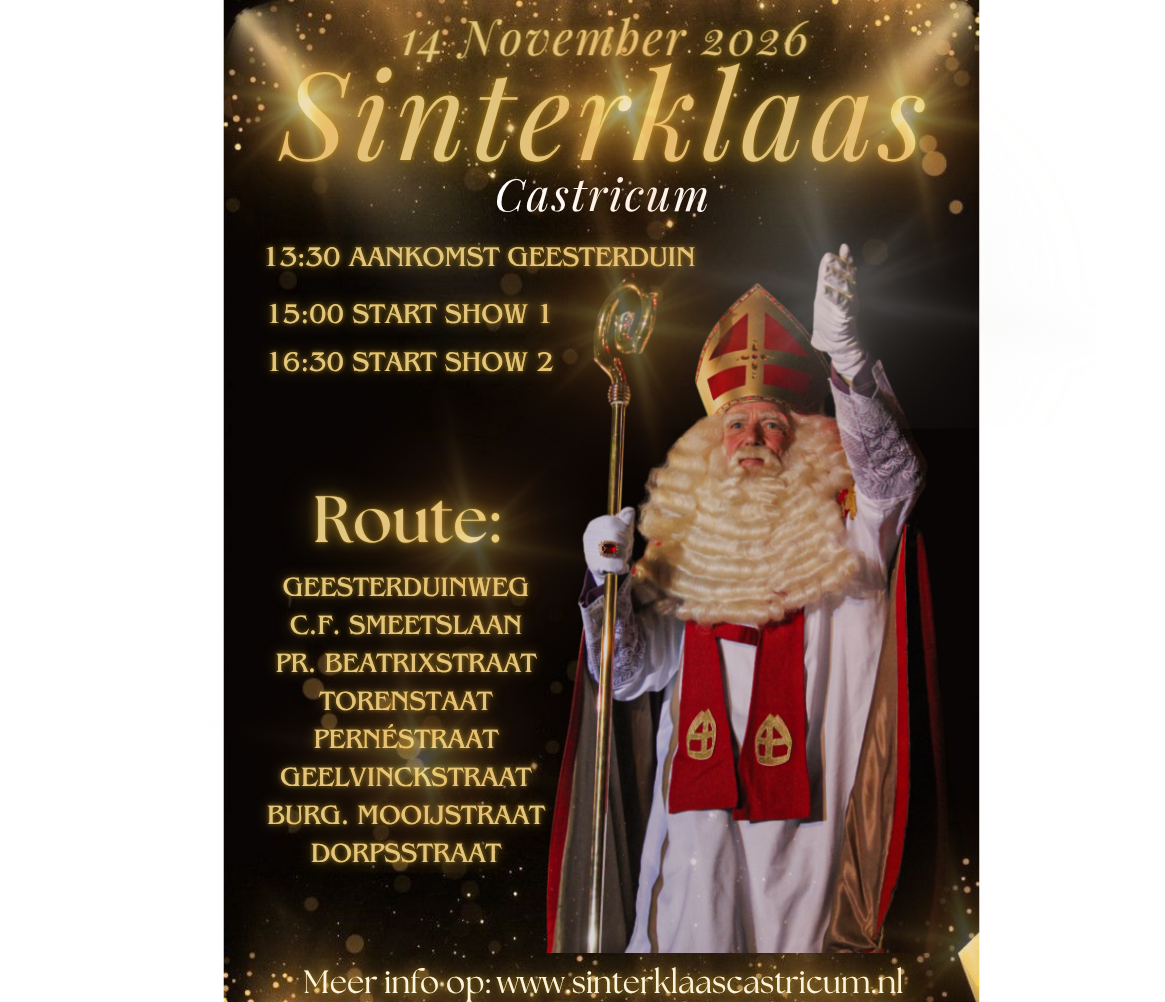 Sinterklaas intocht Castricum