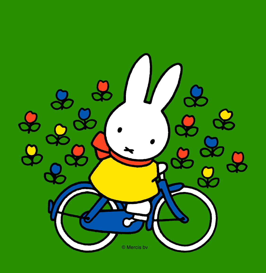 Nijntje op de fiets
