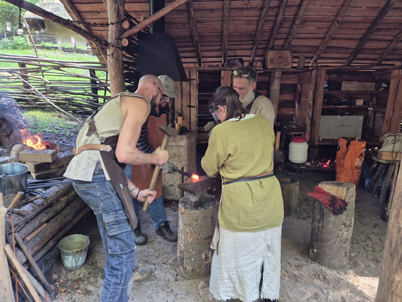 Workshop Smeden in het Hapsdorp
