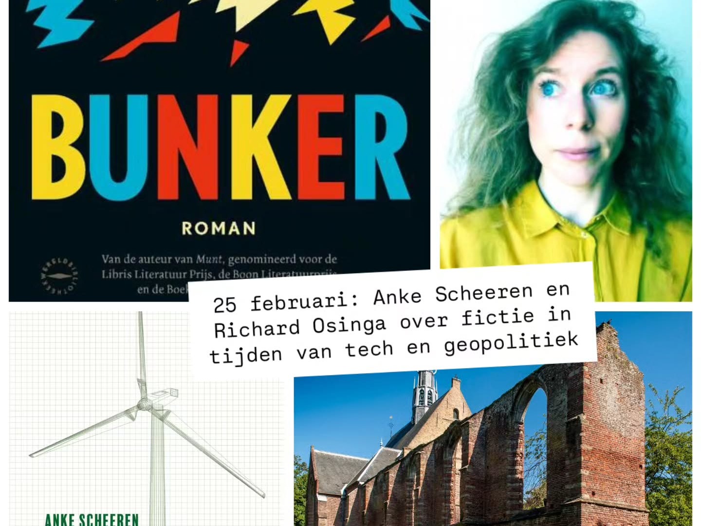 Anke Scheeren en Richard Osinga – fictie in tijden van tech en geopolitiek