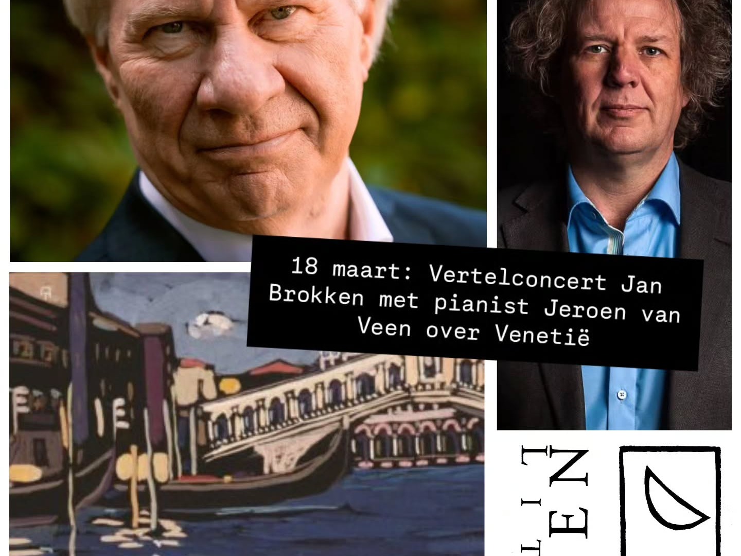 Vertelconcert met Jan Brokken en pianist Jeroen van Veen